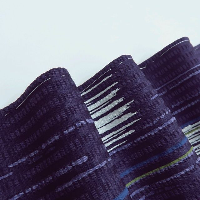 百華❀Y3919◇美品未着用 正絹 仕付け糸付 手縫い トールサイズ 小紋