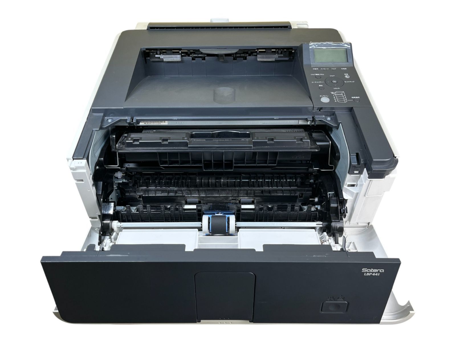 ☆動作OK！印刷104,559枚！Canon LBP441｜A3対応 USB／LAN モノクロ 