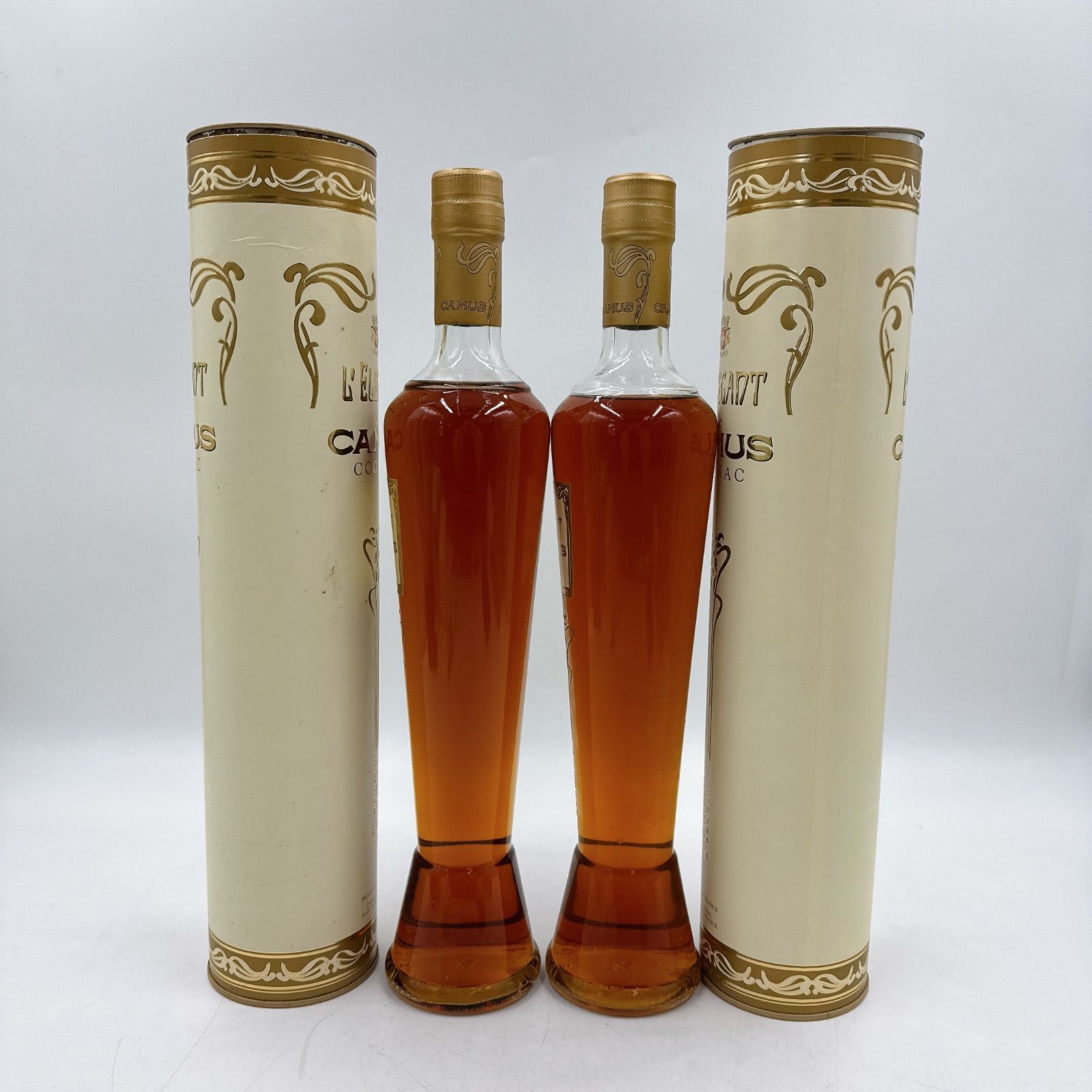 古酒 2本セット CAMUS/カミュ エレガント 500ml キュベ 700ml 箱 未開 