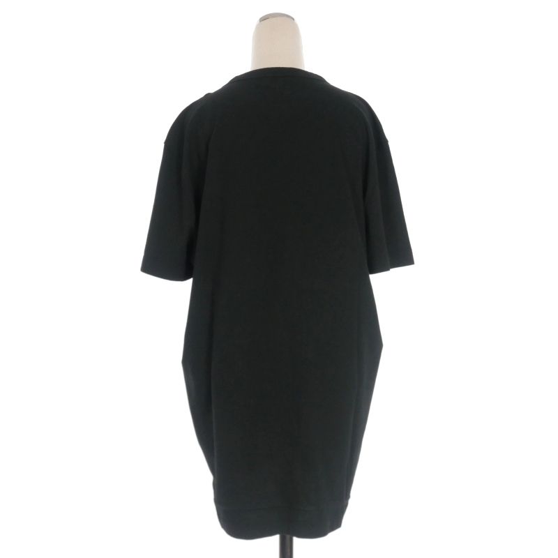 モンクレール MONCLER 16SS GRENOBL MAGLIA T-SHIRT ロゴ 刺繍 Tシャツ カットソー 半袖 ブラック 黒 XL C10918035050 8390T 正規