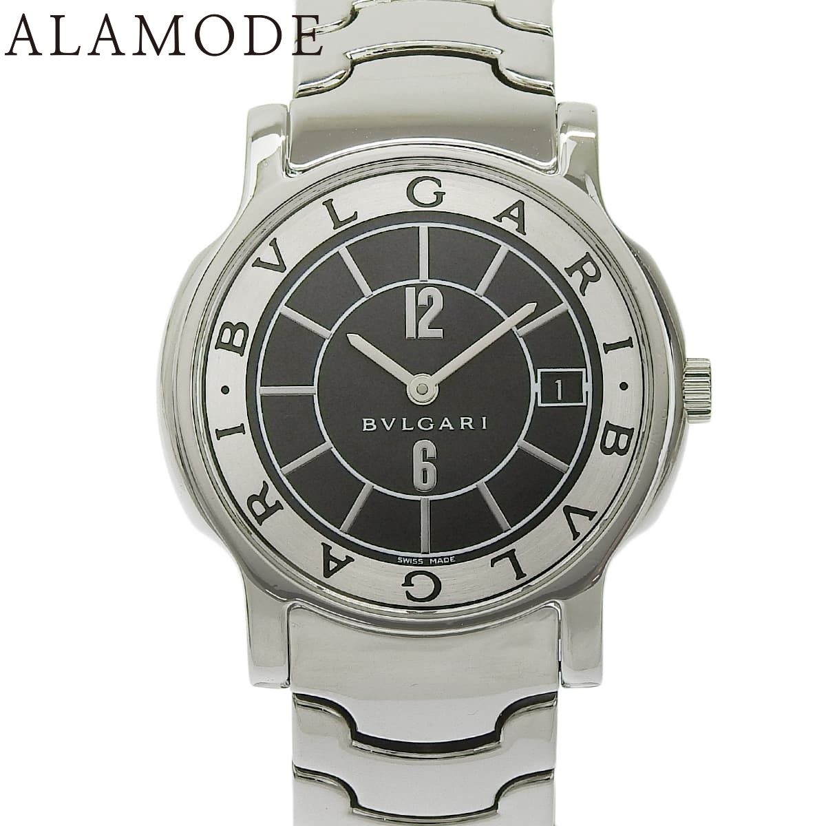 ブルガリ ソロテンポ ST35S SS クオーツ メンズ 40802151950 アラモード