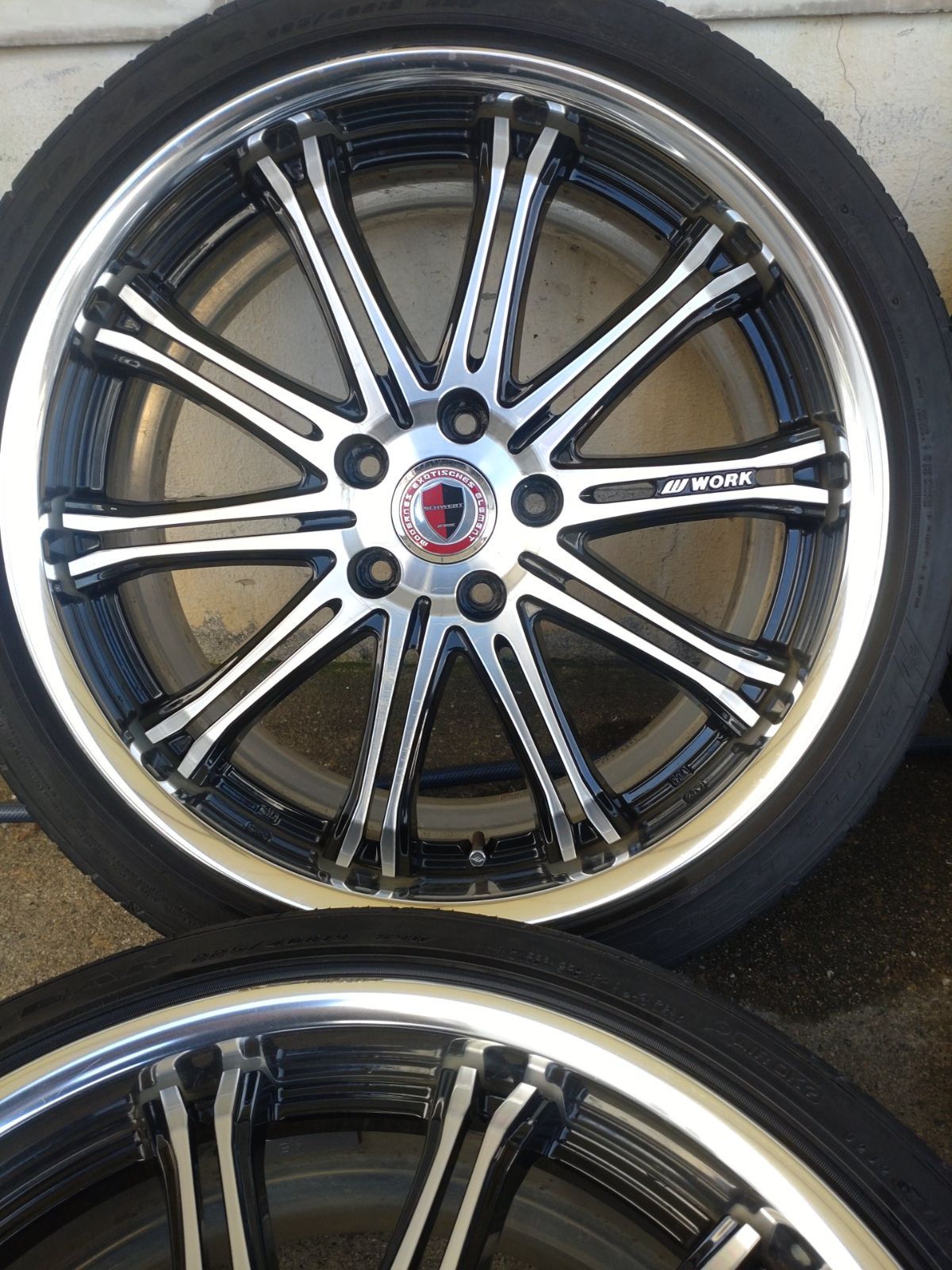 (WORK SCHWERT) ワークシュバート19タイヤ 楽天市場】ワーク シュヴァート SG1 8.5-20 ホイール1本 SCHWERT SG1