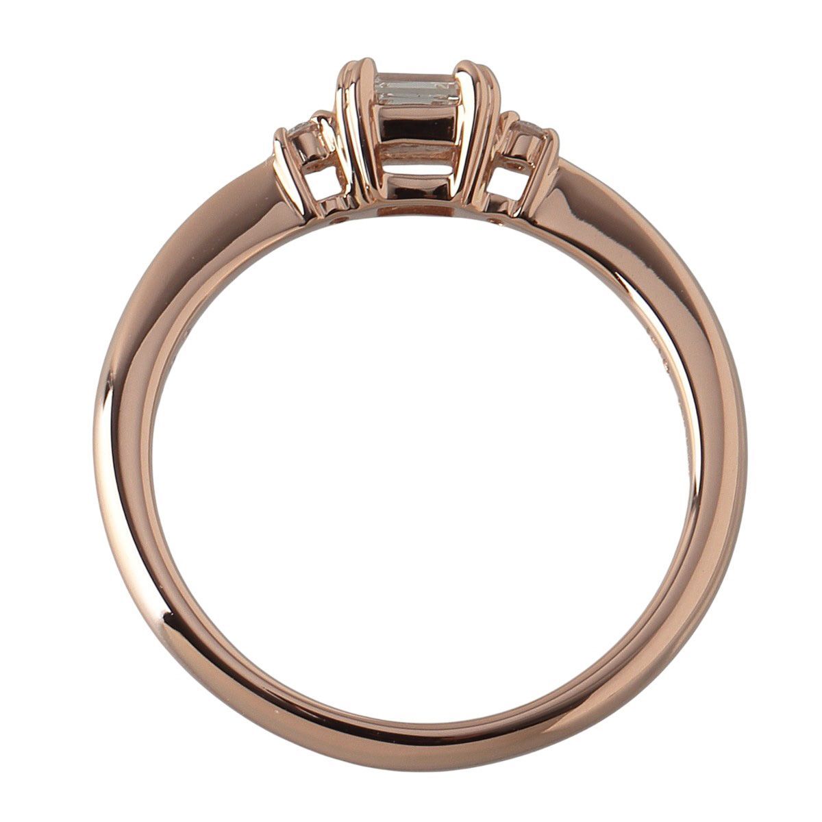 オレッキオ ダイヤ リング ピピ 現行モデル 0.209ct G-VS1-エメラルド  