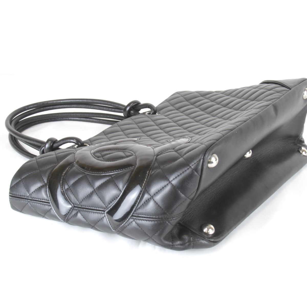 美品『USED』 シャネル カンボンライン ラージトート A25169 トート