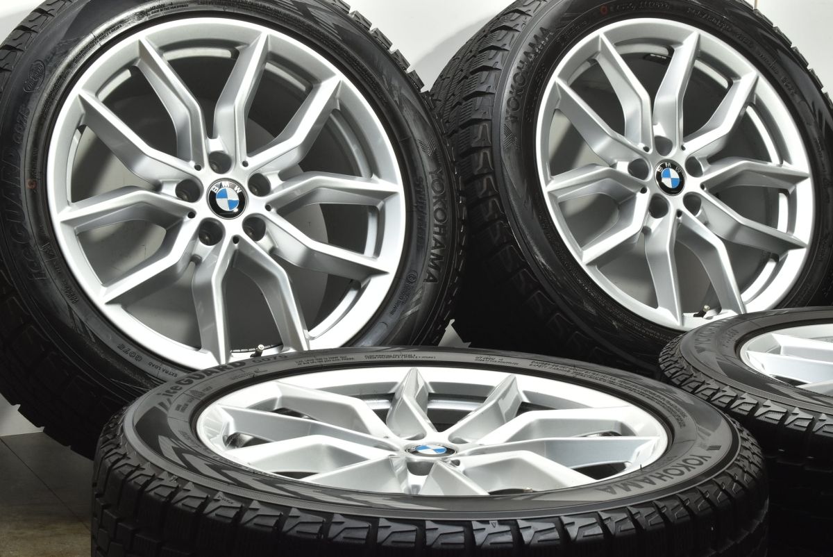 バリ溝 BMW G 05 X 5 06 6 19 in 9 J 38 PCD 112 ヨコハマ アイスガード 075 265 50 R 品番 6880685 スタッドレス