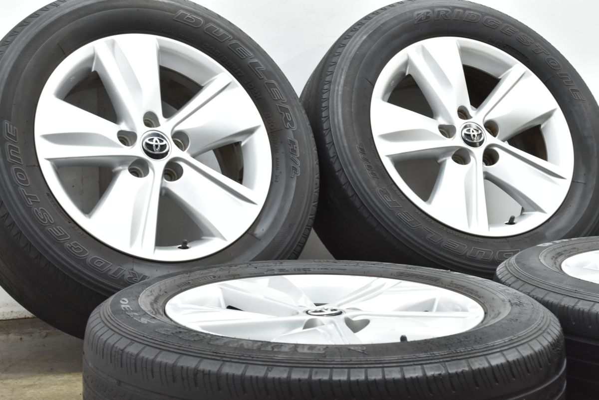 大 トヨタ 60 ハリアー エレガンス 17 in 7 J 39 PCD 114 3 225 65 R RAV 4 ヴァンガード アルファード ヴェルファイア 流用