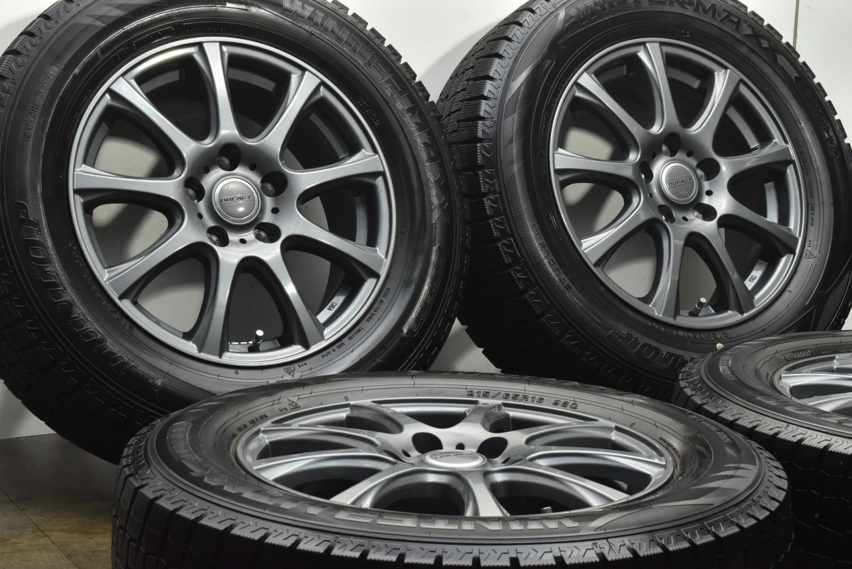 バリ溝 DUFACT 16 in 6 5 J 47 PCD 114 3 ダンロップ ウィンターマックス WM 02 215 65 R ヤリスクロス エクストレイル エルグランド