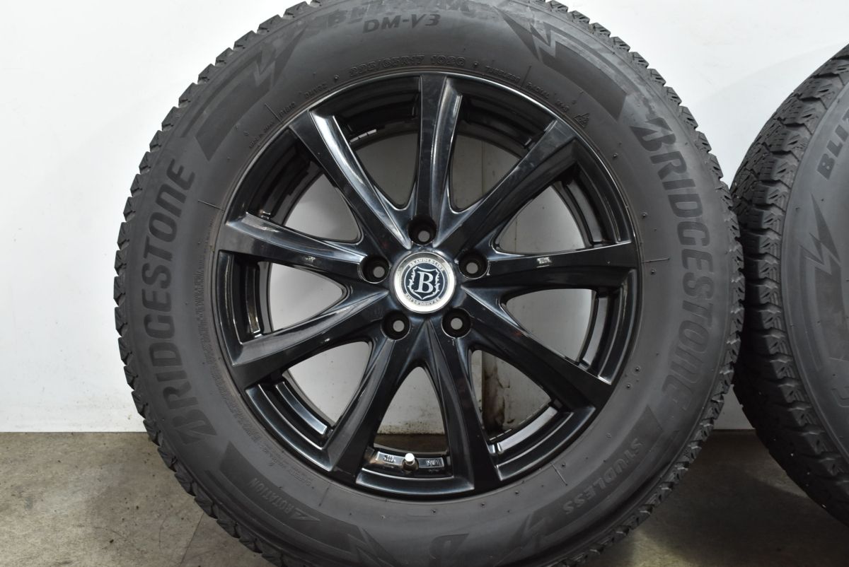  大 ブランドルライン 17 in 7 J 38 PCD 114 3 ブリヂストン ブリザック DM V 225 65 R ホイールのみ可 NX ハリアー RAV 4 17インチ タイヤ ホイールセット