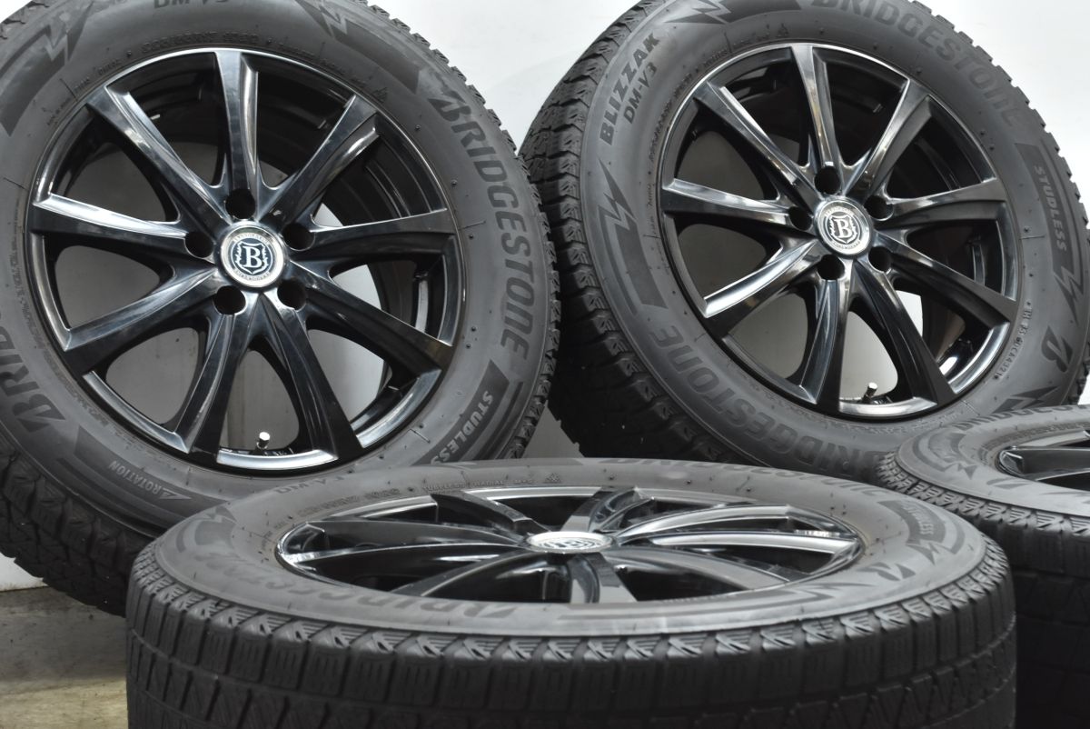 大 ブランドルライン 17 in 7 J 38 PCD 114 3 ブリヂストン ブリザック DM V 225 65 R ホイールのみ可 NX ハリアー RAV 4