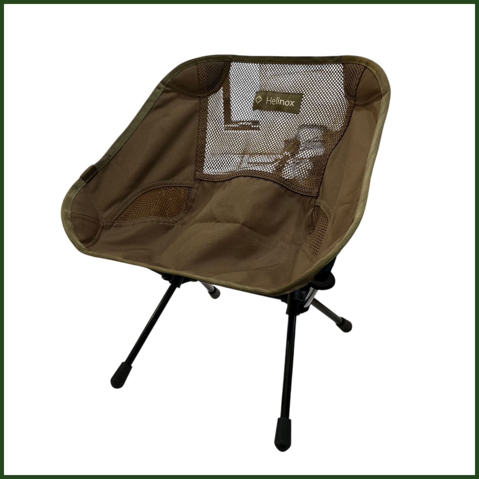 Helinox ヘリノックス 一人用 ミニチェア ワン カーキ 1102A コンパクトサイズ アウトドア ツーリング キャンプ