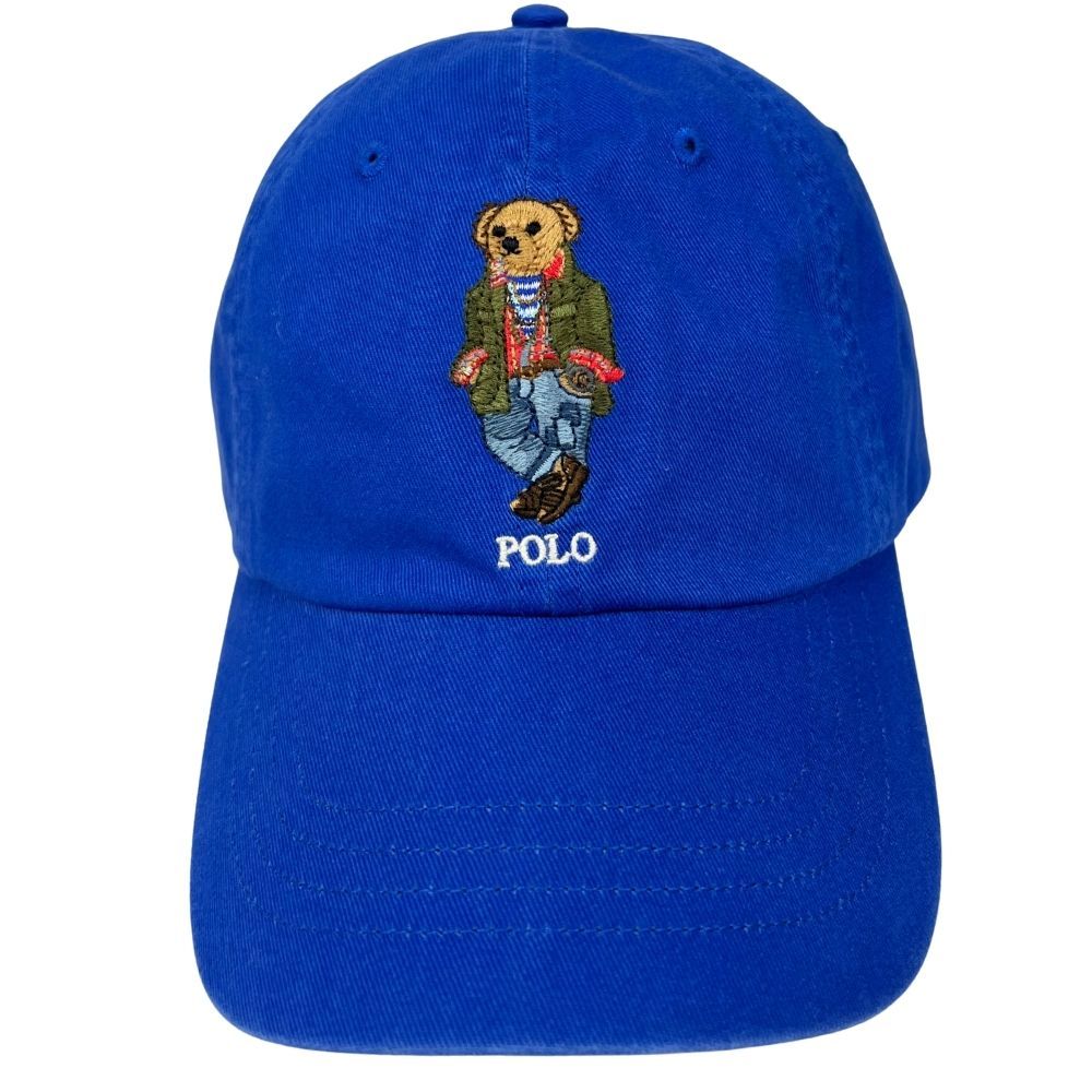 POLO RALPH LAUREN ポロ ラルフローレン Polo ベア ツイル ボール キャップ ブルー 52676