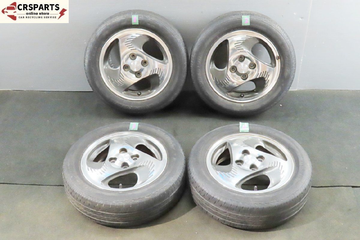 ダイハツ 3本 スポーク 14 X 4 5 J 45 H 100 PCD ホイール ブリヂストン タイヤ No 13939