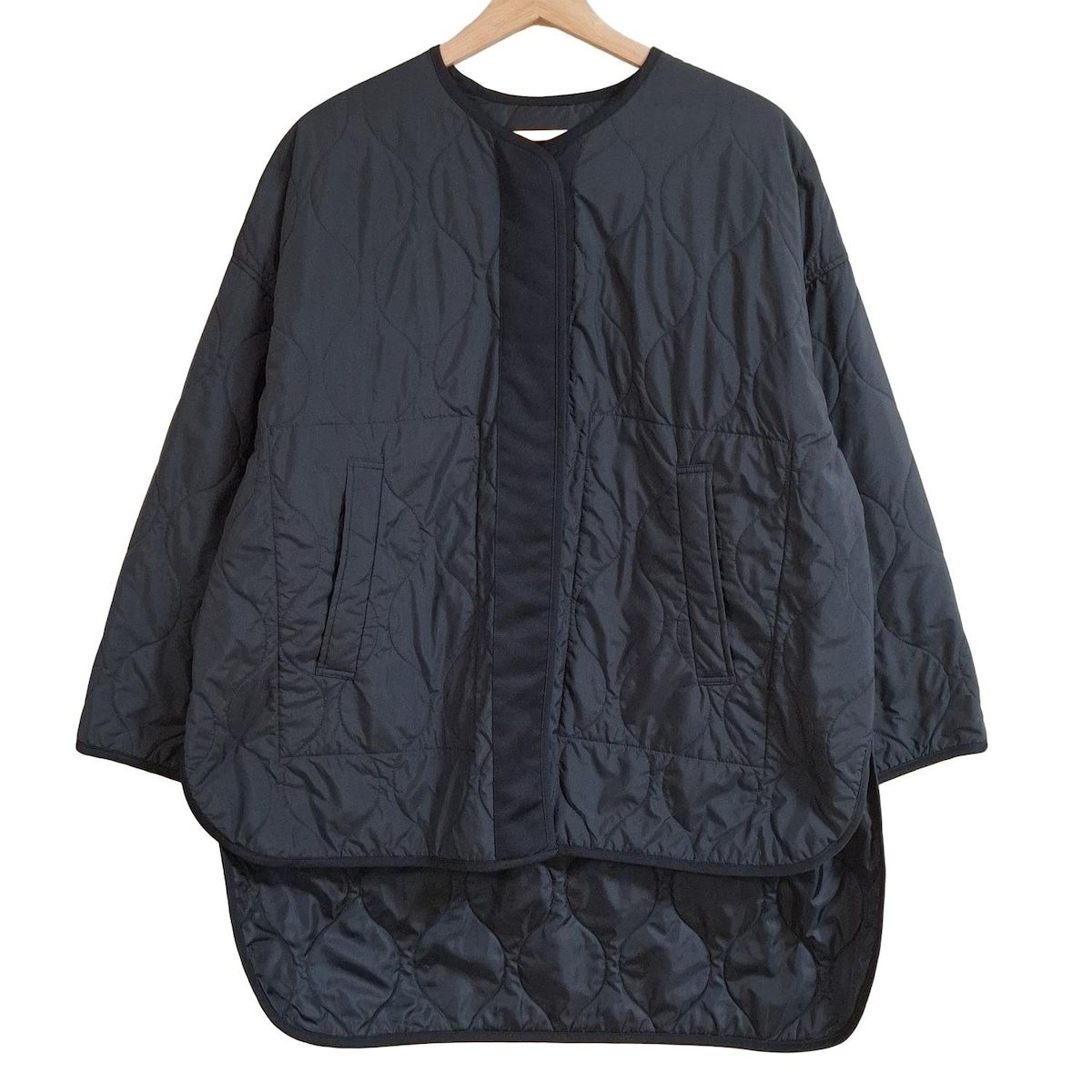 LE PHIL ルフィル コート サイズ1 S レディース - 黒 長袖 キルティング 中綿 LIMONTA 秋 冬