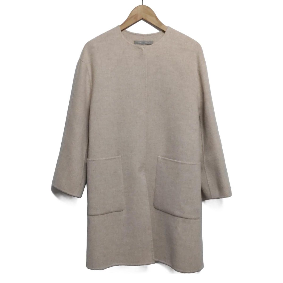 theory luxe セオリーリュクス コート サイズ38 M レディース - ベージュ 長袖 カシミヤ混 冬