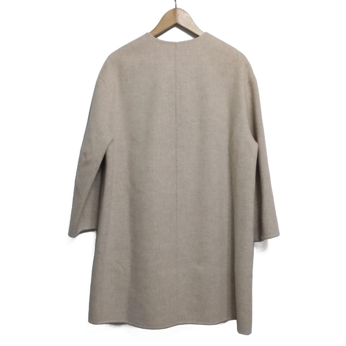 theory luxe セオリーリュクス コート サイズ38 M レディース - ベージュ 長袖 カシミヤ混 冬