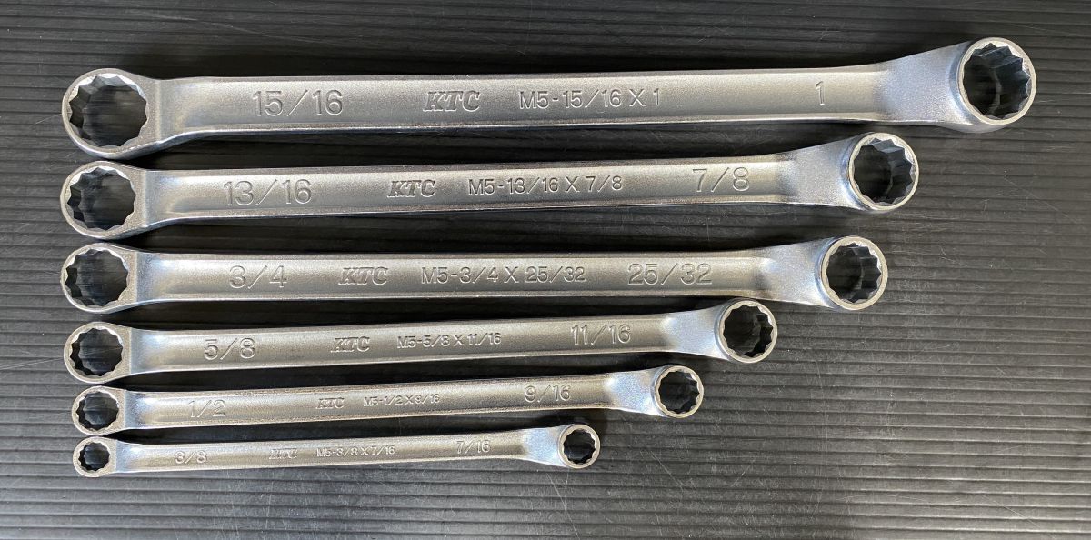 KTC M5 メガネレンチ6本セット