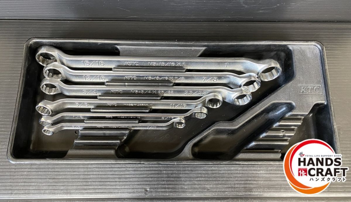KTC M5 メガネレンチ6本セット