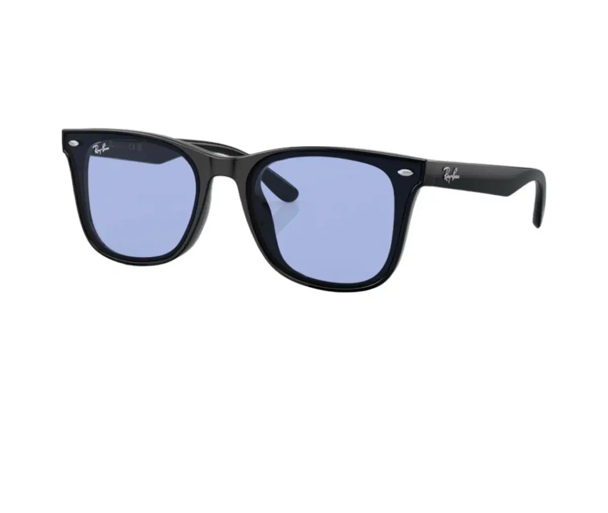 レイバン RB4391D ブラック フレーム ブルー クラシック レンズ ロー ブリッジ フィット