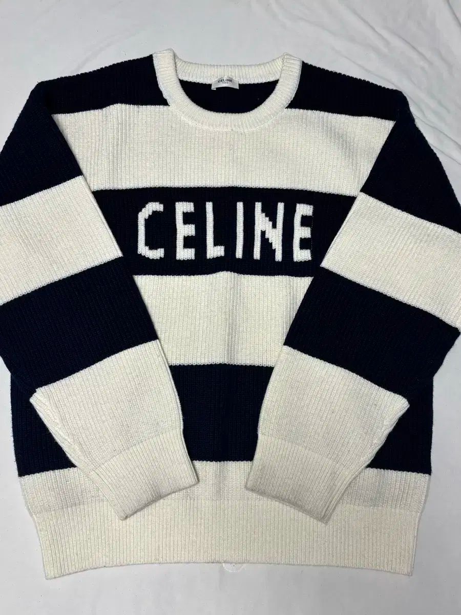 Celine セリーヌ ストライプ セーター L - メルカリ