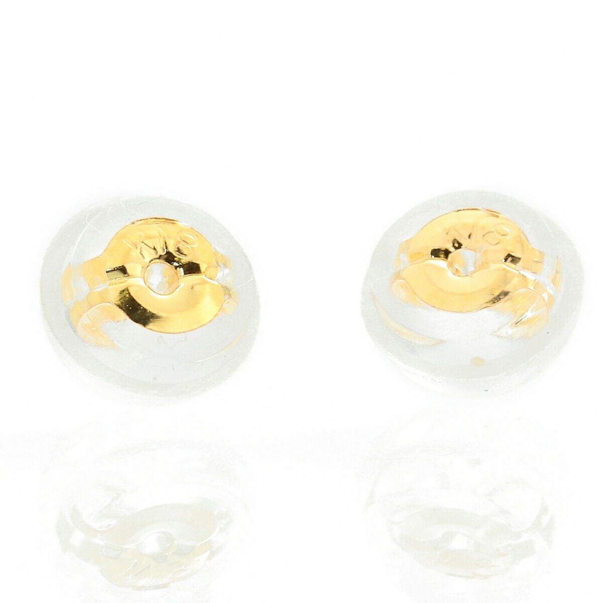 イエローゴールド 工場 K18YG 馬蹄モチーフ ピアス 新品 18金