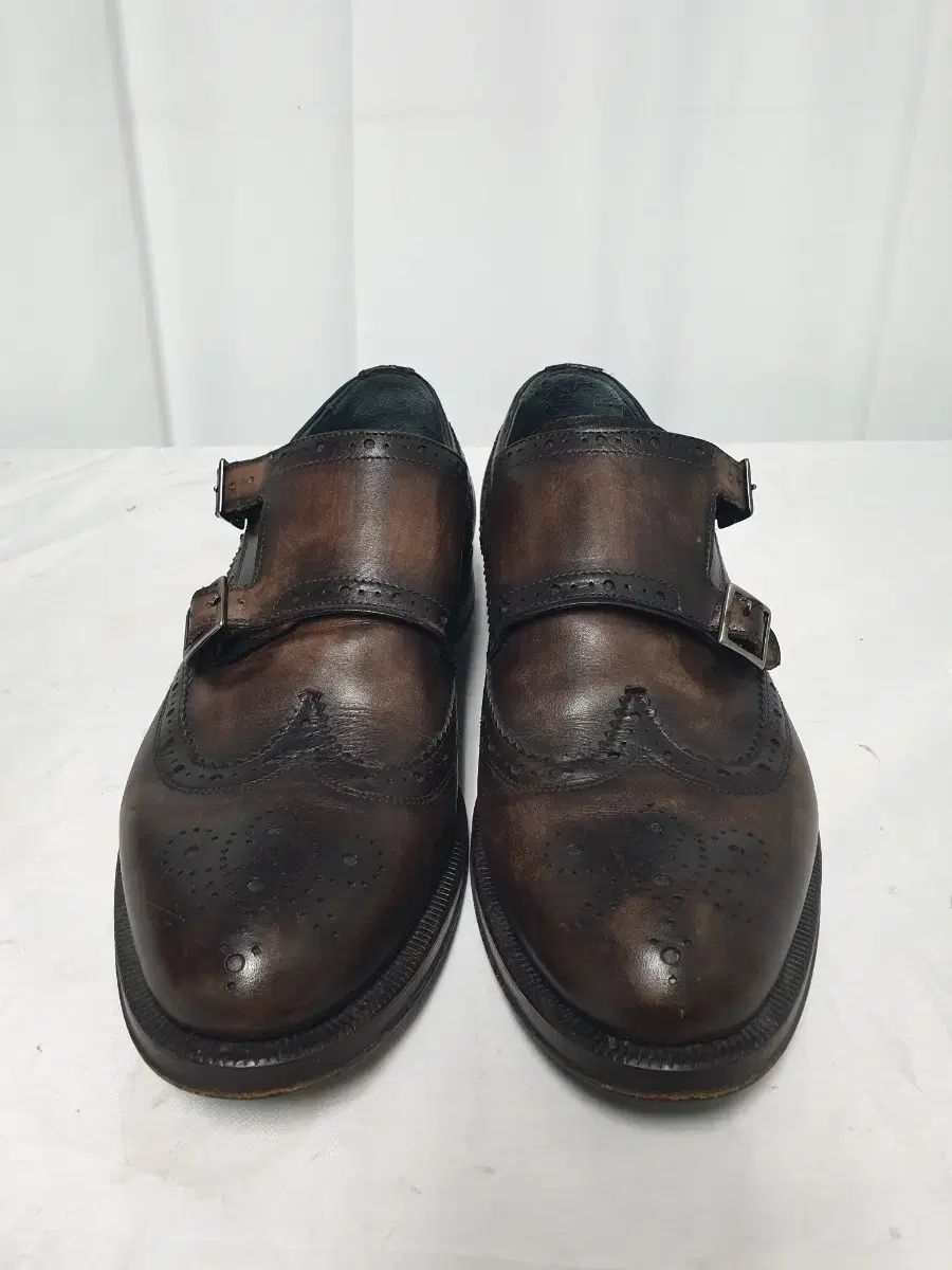 Zampiere 夜色 몽크 ストラップ メンズ 靴 7