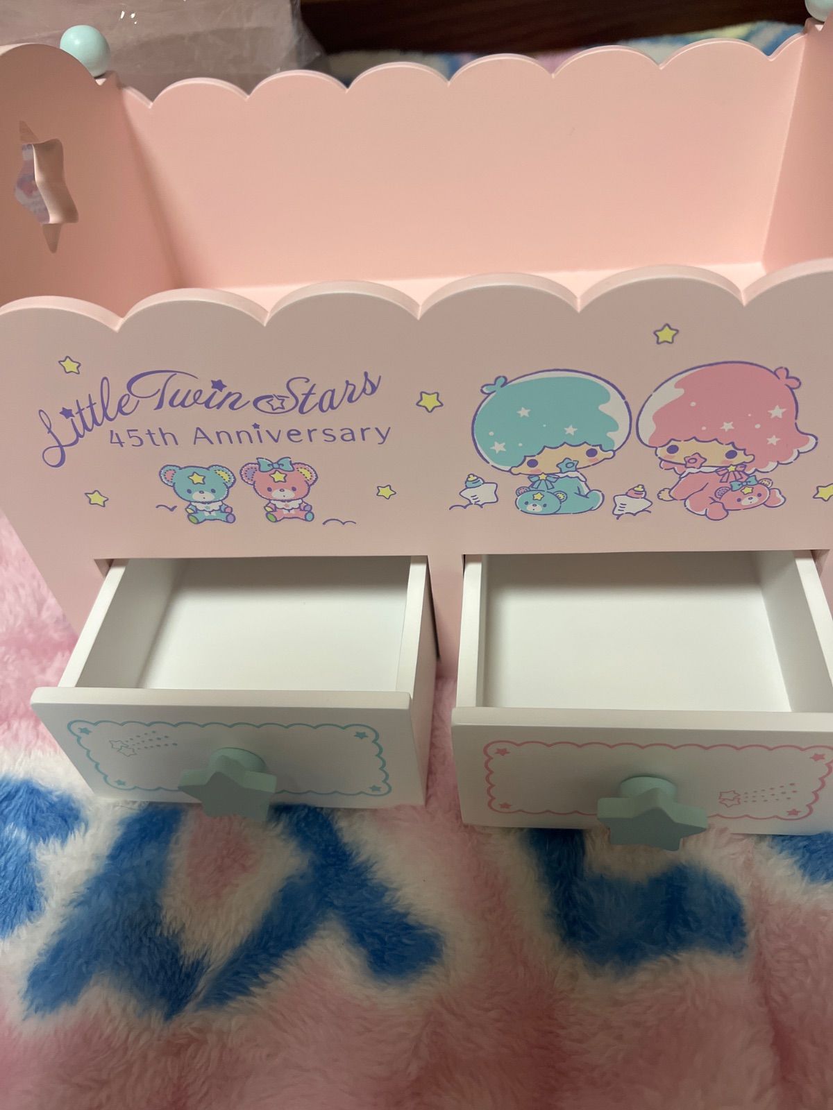 キキラリトルツインスターズ ベビーベッド風 収納ボックス - メルカリ