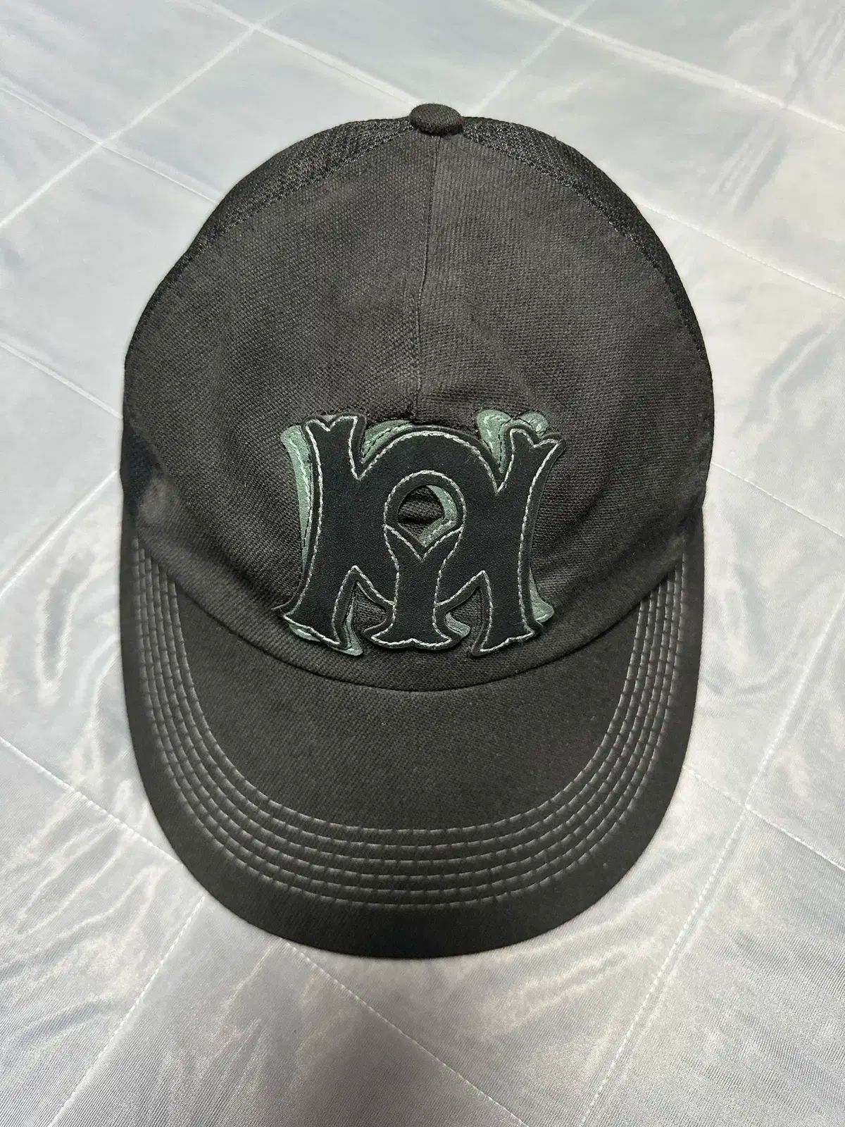 MPQ BIG バイザーキャップ ブラック