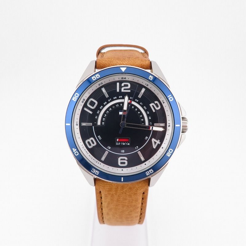 【瀬戸大橋店】  TOMMY HILFIGER | トミーヒルフィガー 腕時計 1791391 ブラウン 【131】
