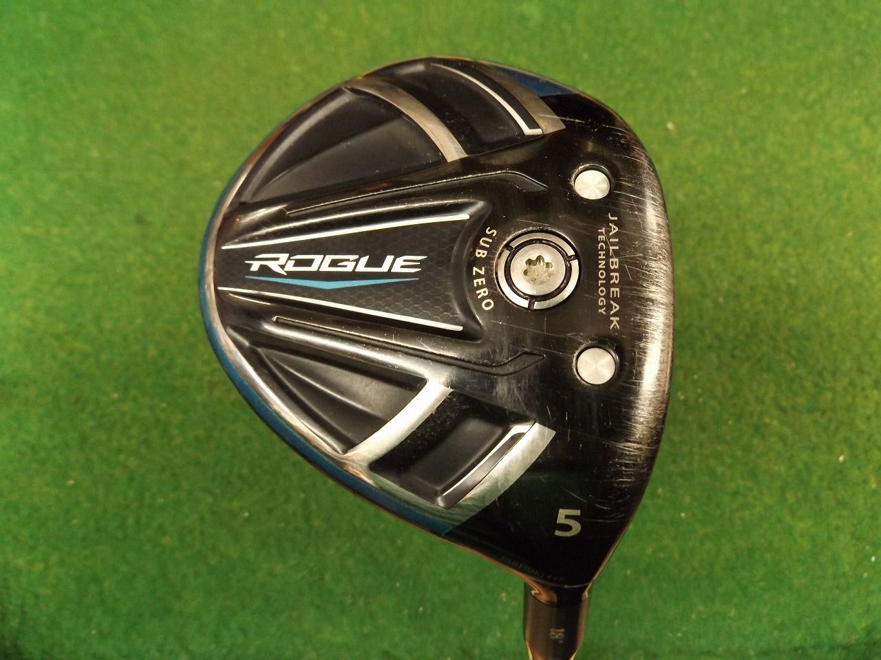 2579 ROGUE SUB ZERO 5W 18° Speeder 661 EVOLUTION Ⅲ S リシャフト カバー無 キャロウェイ ローグ サブゼロ フェアウェイウッド ゴルフクラブ .989565