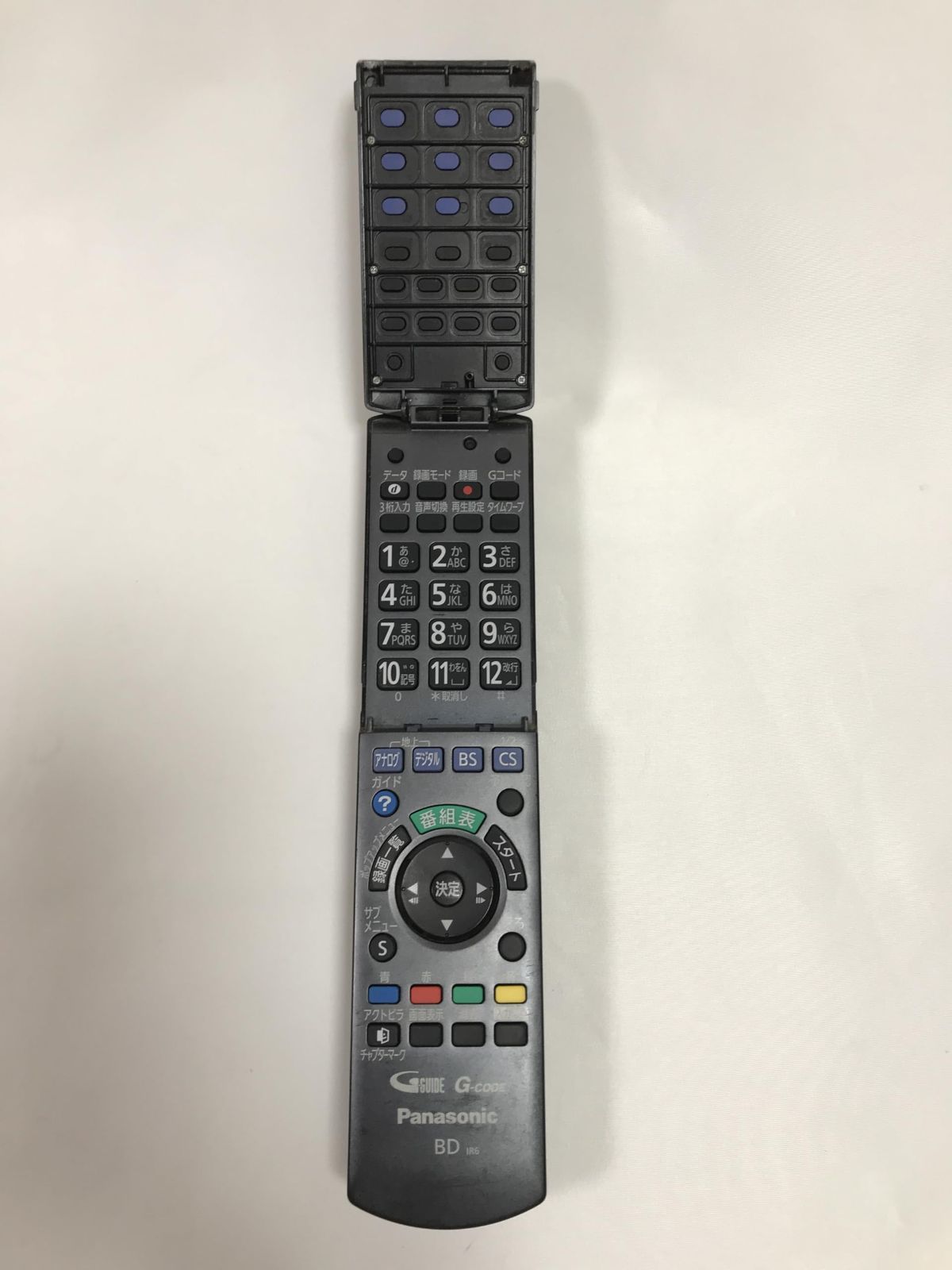 数量 Panasonic ブルーレイディスクレコーダー用リモコン N2QAYB000472