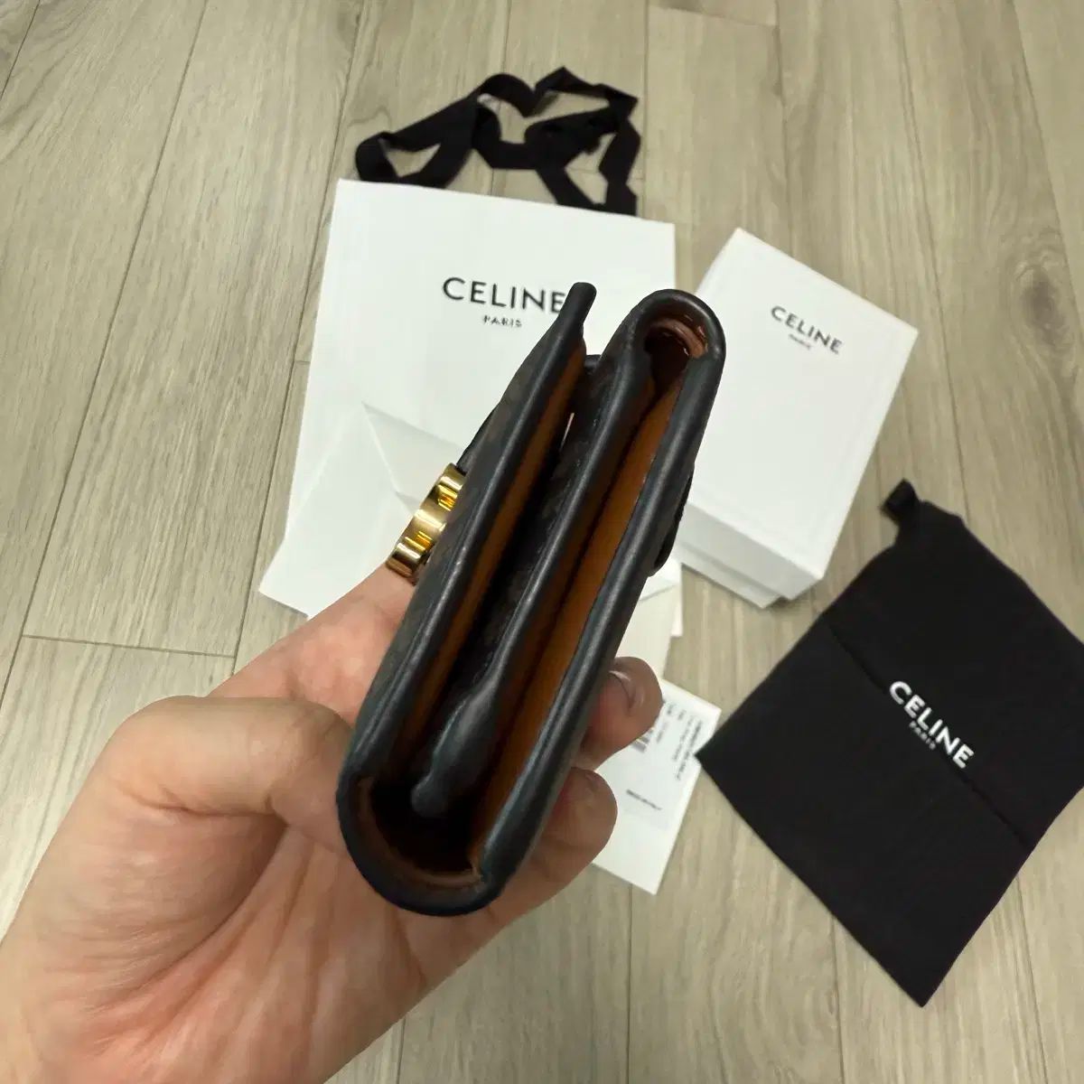  セリーヌ トリオンフ ビクトワール パイン ウォレット 財布 長財布 小物