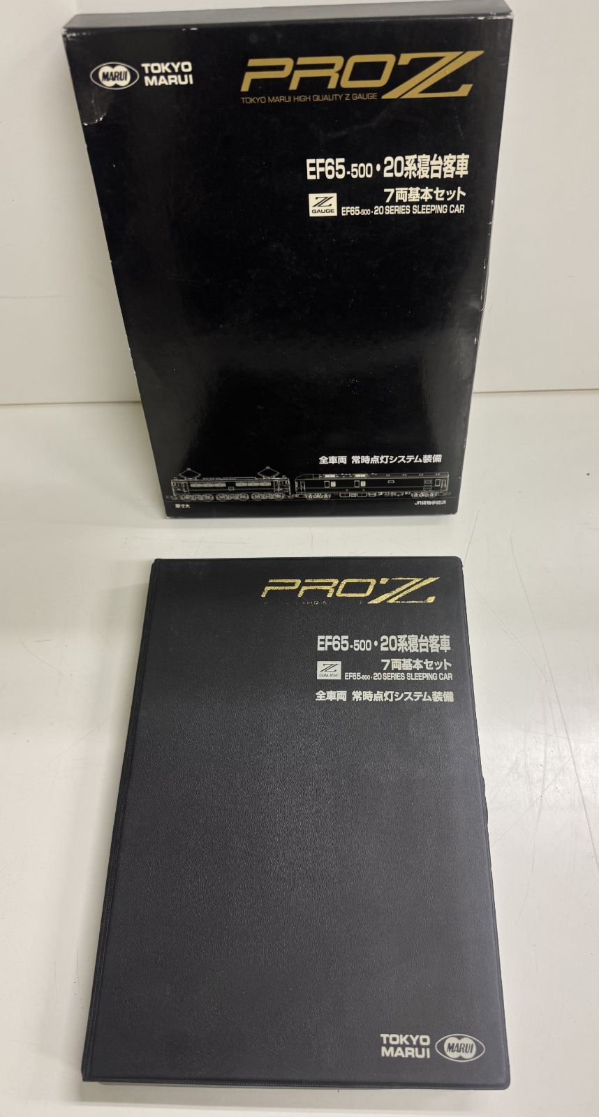 TOKYO MARUI PROZ EF65-500・20系寝台客車 7両基本セット Zゲージ