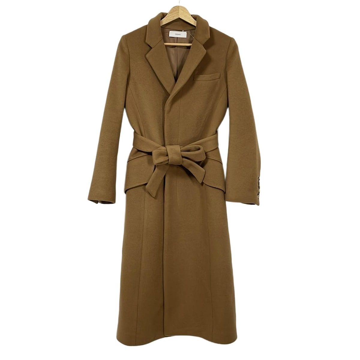 Lachement ラシュモン コート サイズ38 M レディース - ダークブラウン 長袖 冬