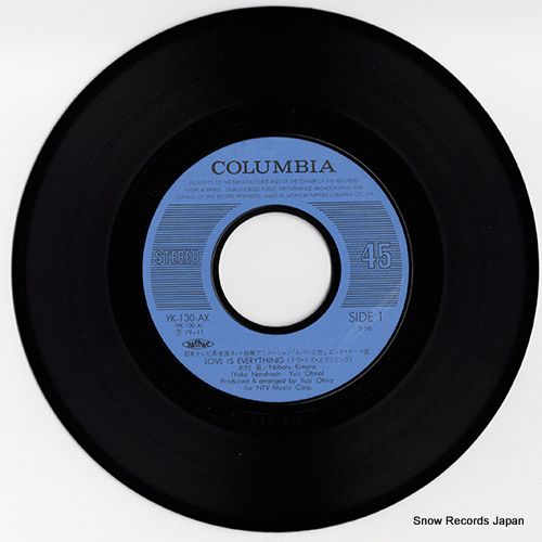 レコード】木村昇 ルパン三世：ラヴ・イズ・エヴリシング YK-130-AX