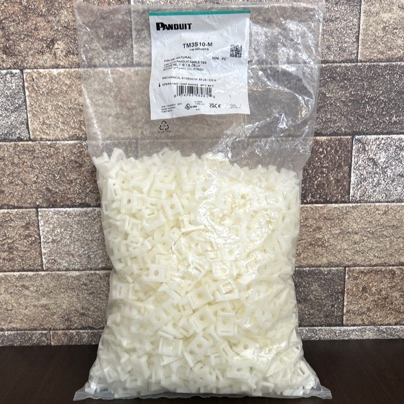 パンドウイット PANDUIT タイマウント ナチュラル 結束バンド固定具 TM3S10-M ･