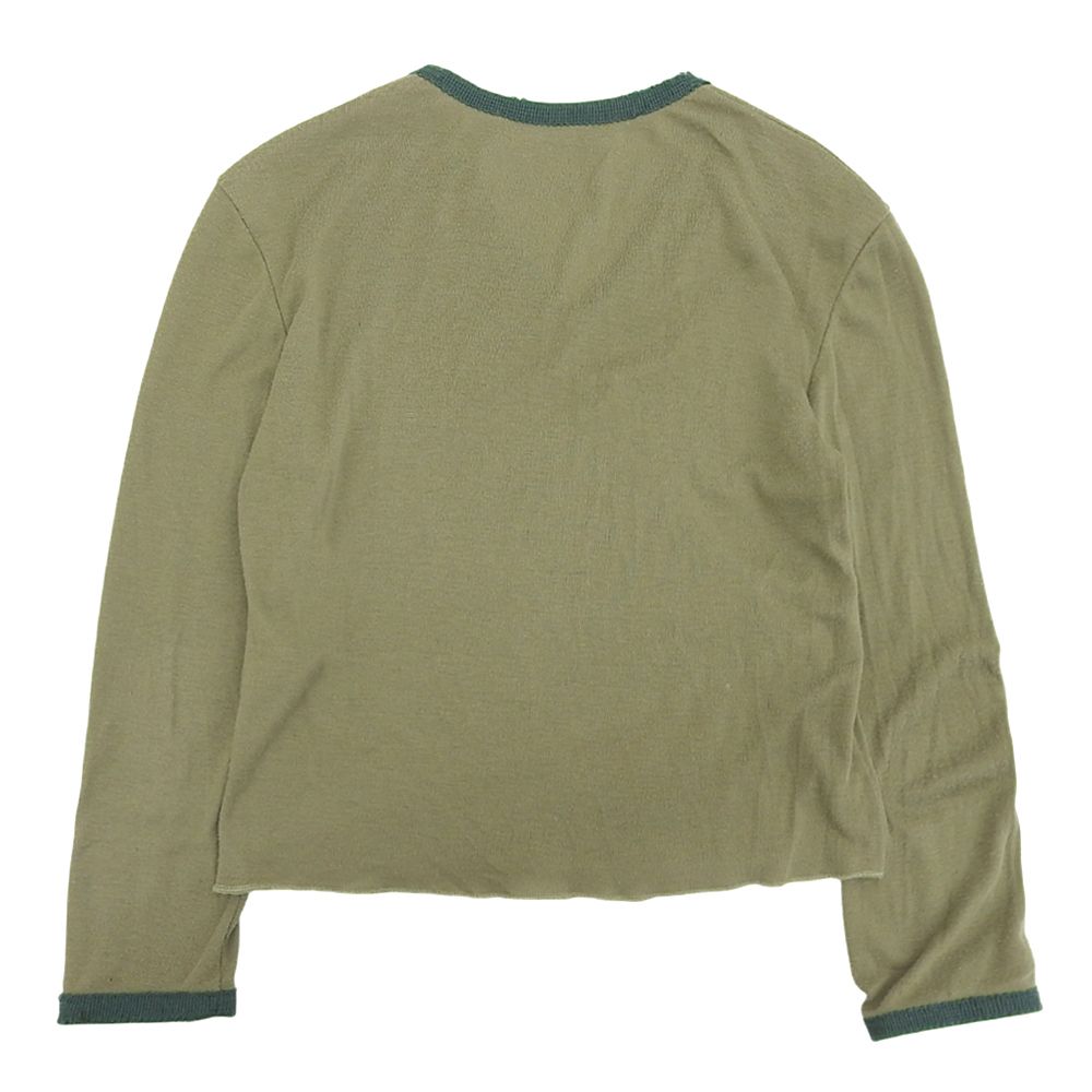 MIUMIU ミュウミュウ パイピング カットソー トップス レディース グリーン S 90’s ヴィンテージ