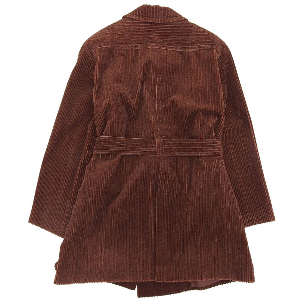 CHLOE クロエ ベルテッドコーデュロイ ジャケット アウター レディース コットン ブラウン 40 90’s ヴィンテージ