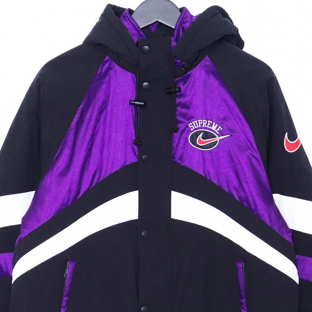 Supreme Nike ナイロンジャケット 紫 Supreme x Nike 