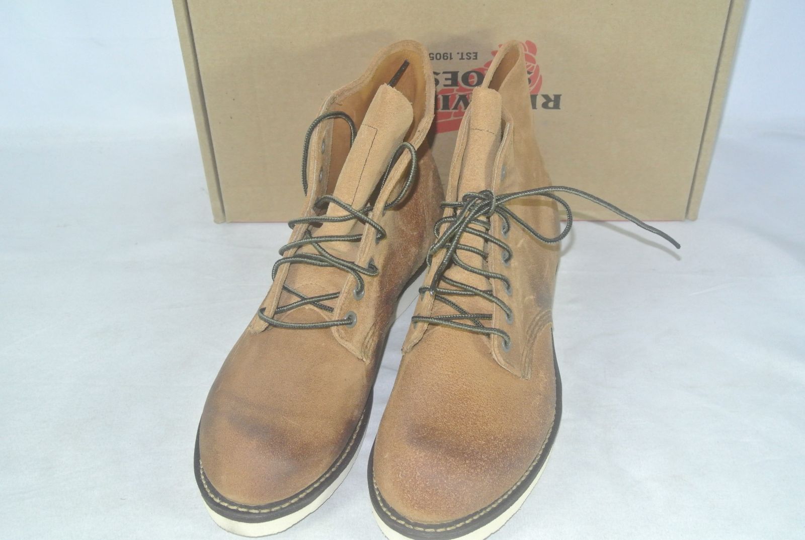 アウトレット REDWING レッドウィング 8151 Classic Work 6inch Round-toe クラシックワーク6インチラウンドトゥ ホーソーンミュールスキナーラフアウト 26CM 処分