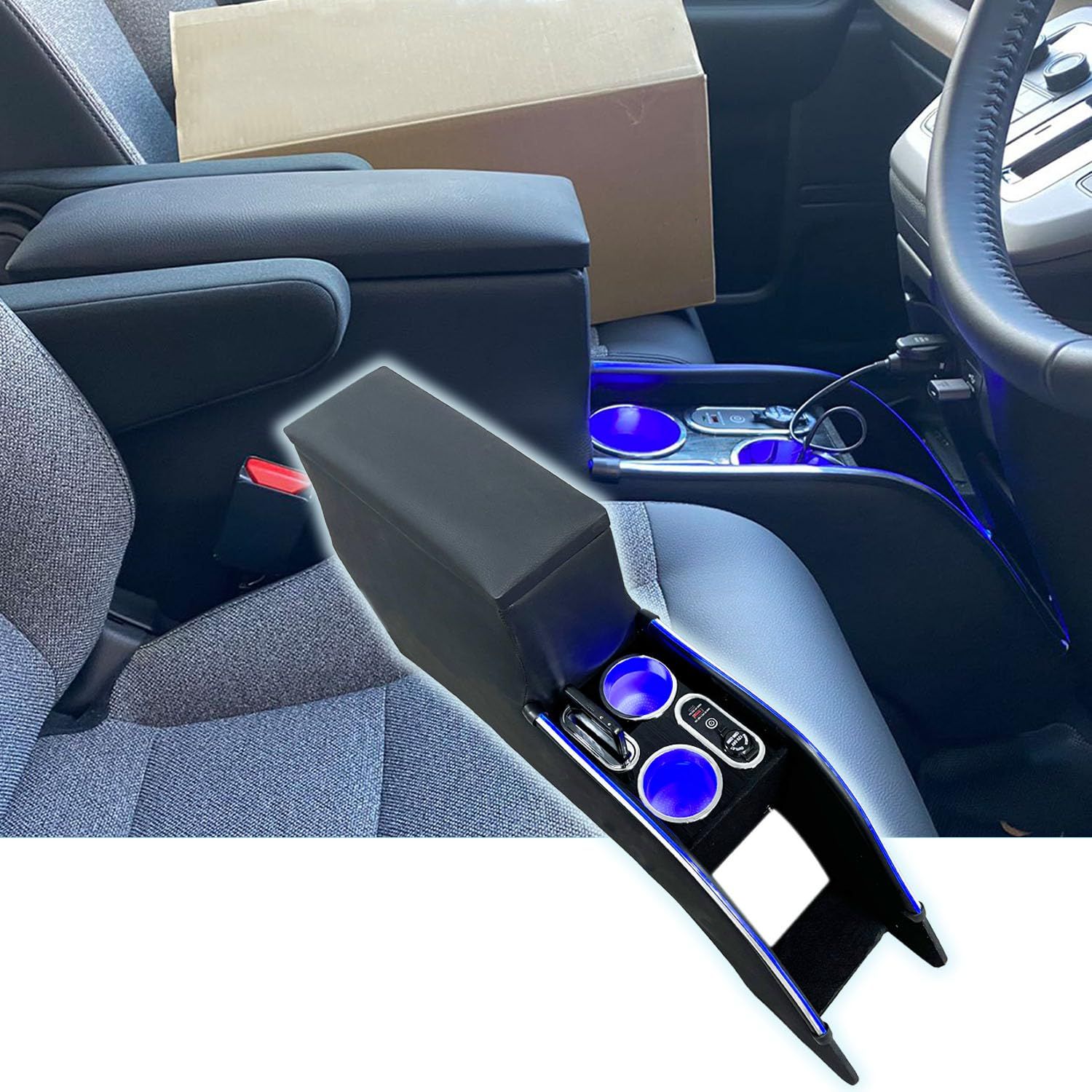 車 新品 フリード GT系用コンソールボックス ワイヤレス充電 GT e:HEV 