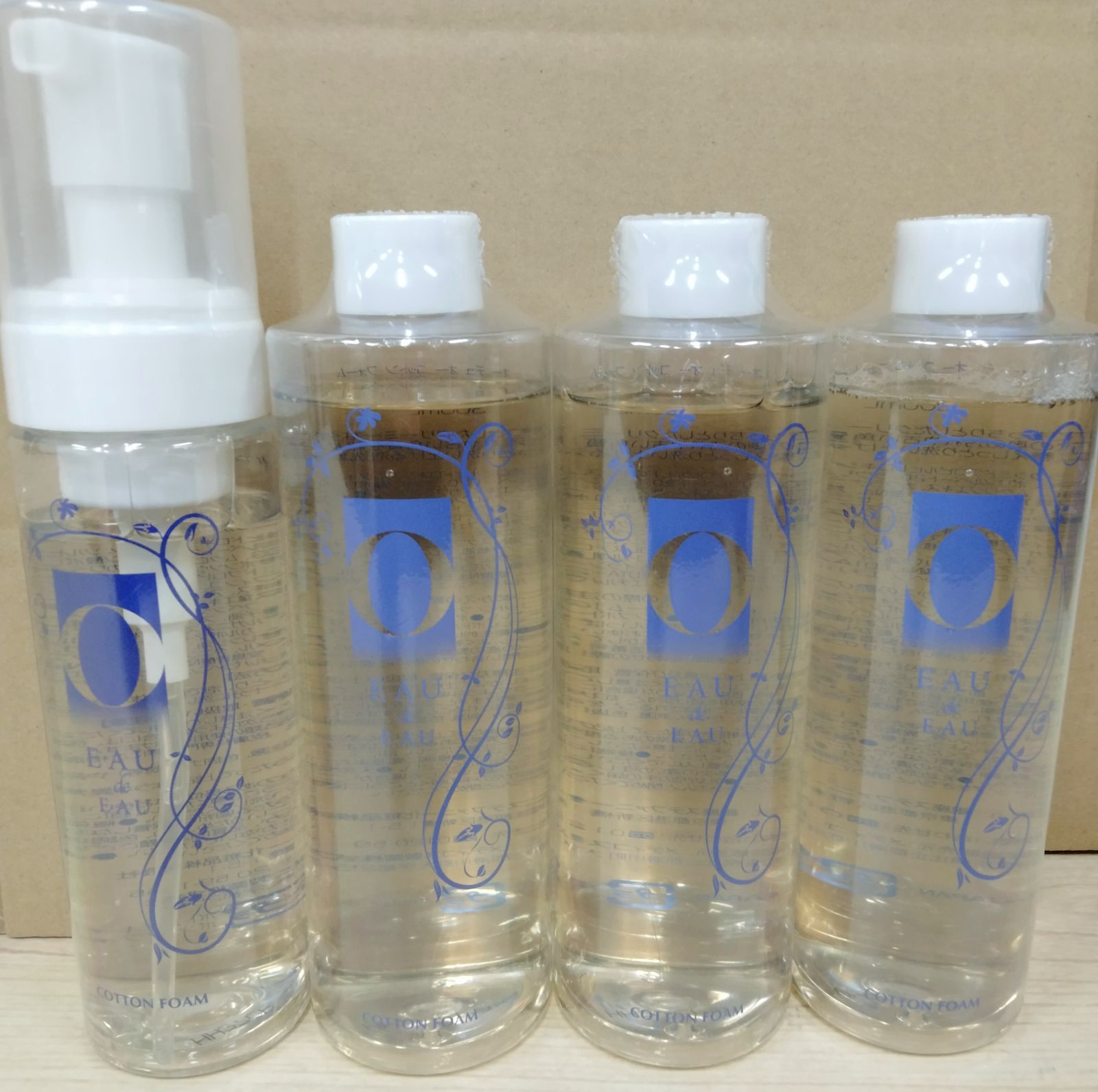 本体 レフィルセット 銀座ステファニーオーデュオー コットンフォーム 洗顔料本体1本 レフィル3本