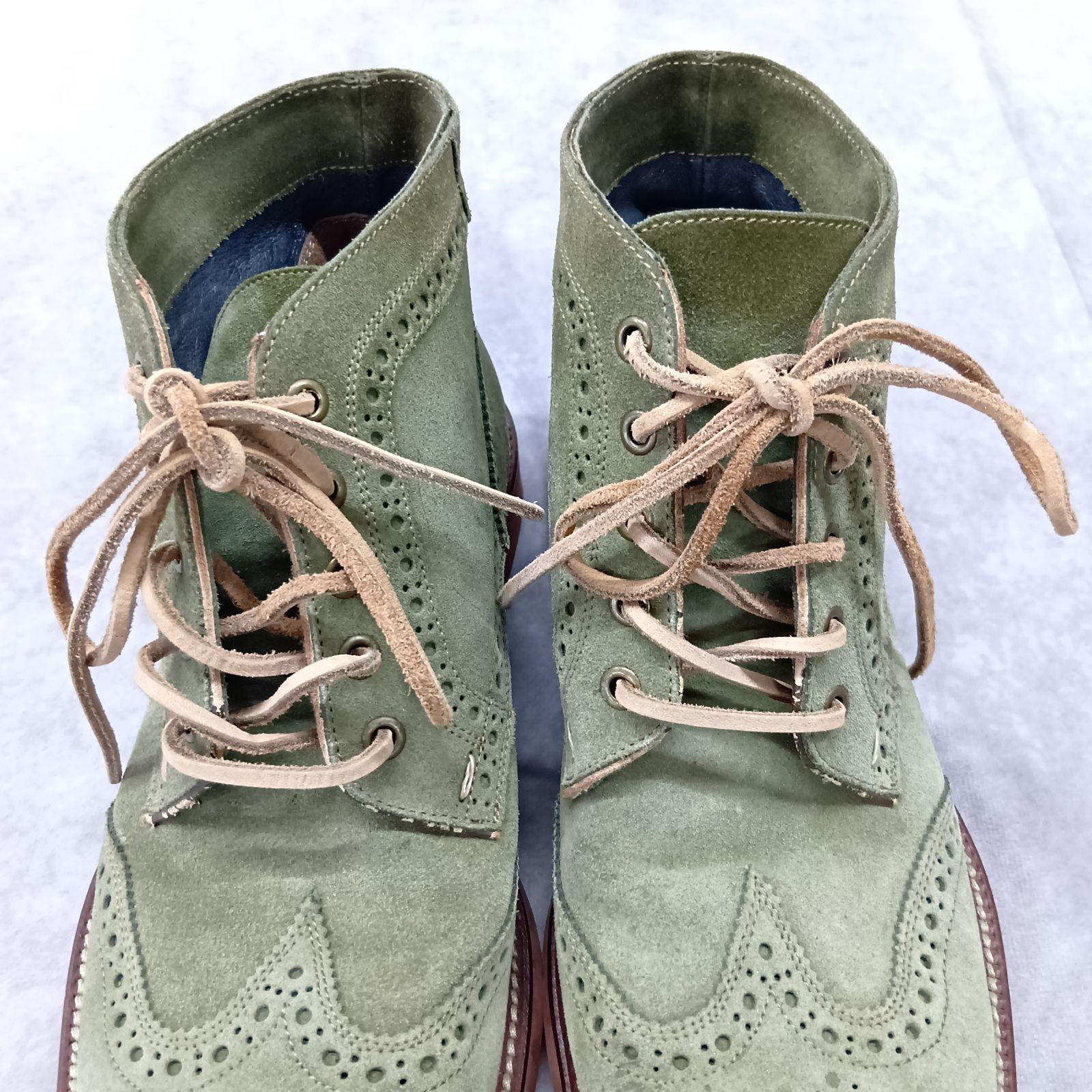 レアカラー】alfredoBANNISTER アルフレッドバニスター スエードブーツ