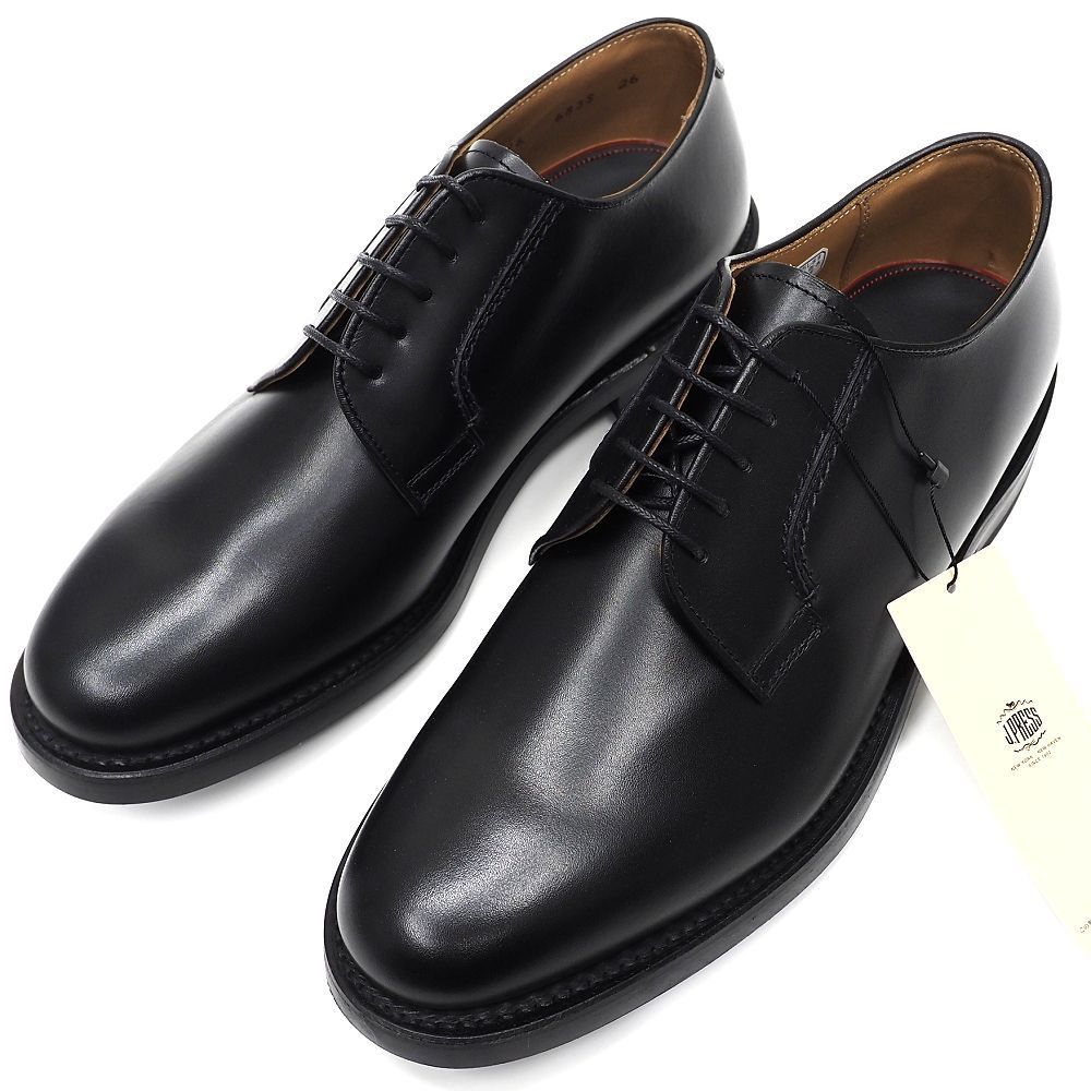 J PRESS REGAL プレーントゥ レザーシューズ サイズ 26 cm ブラック 定価59400円 683 S JP ジェイプレス リーガル メンズ 5 L K 06129 KOV 10