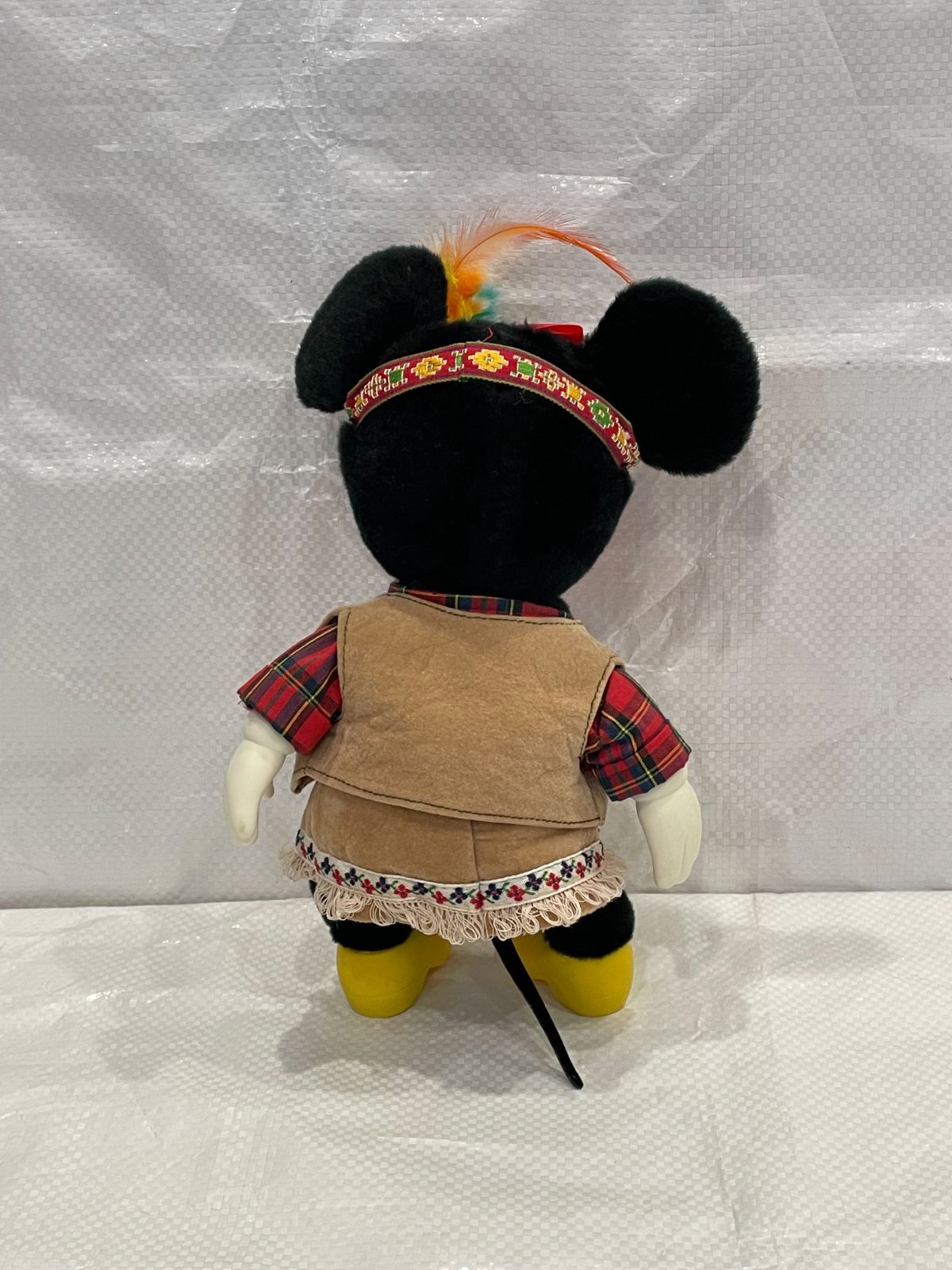 ディズニー ヤングエポック社製 昭和レトロ ミニーマウスぬいぐるみ