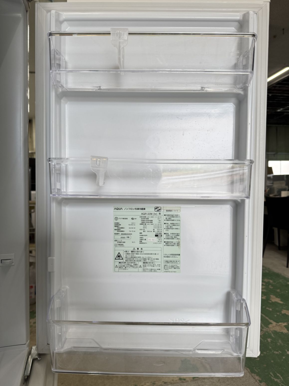 大阪送料無料☆3か月保障付き☆冷蔵庫☆アクア☆2ドア