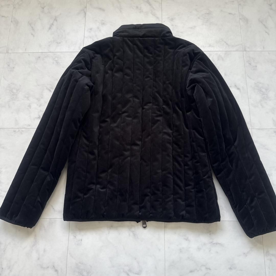 1PIU1UGUALE3 ベルベットダウンブルゾンブラック M - メルカリ 