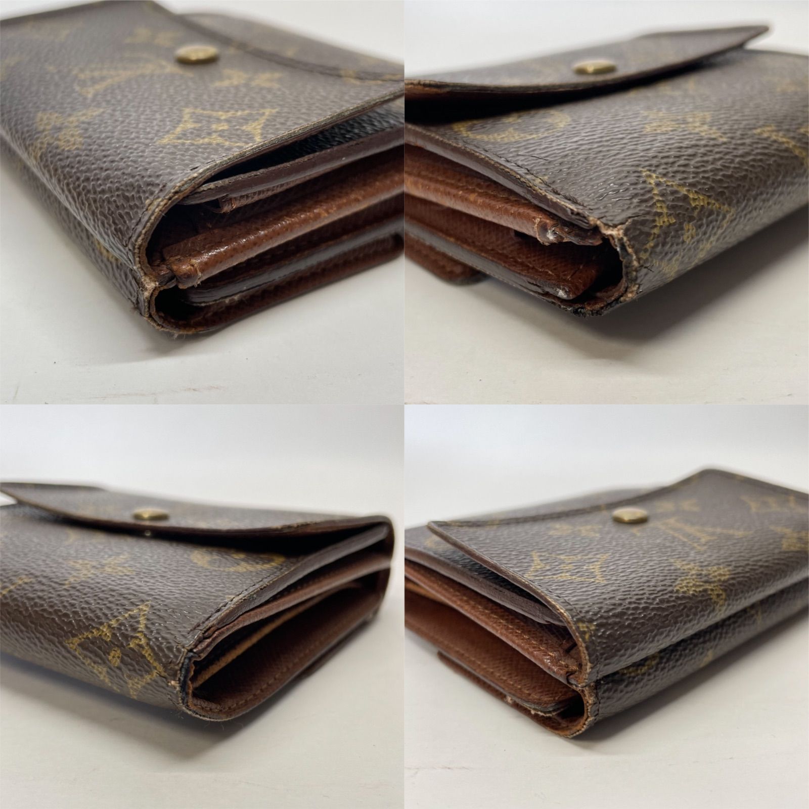 2972 LOUIS VUITTON ルイヴィトン モノグラム 三つ折り財布 エリーズ