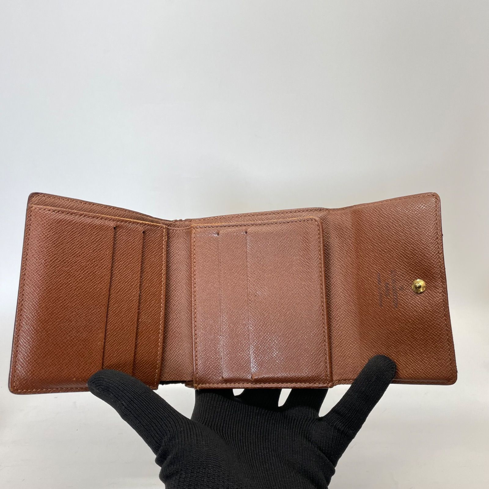 2972 LOUIS VUITTON ルイヴィトン モノグラム 三つ折り財布 エリーズ