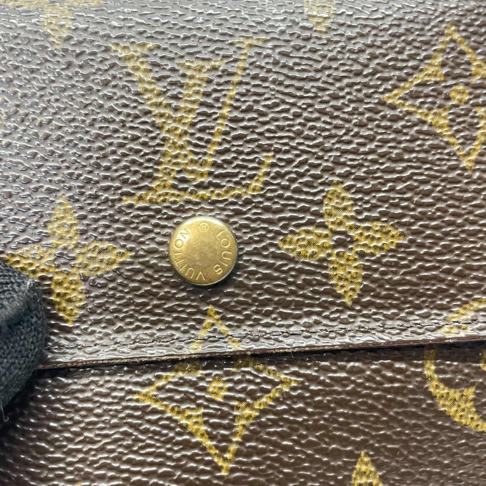 2972 LOUIS VUITTON ルイヴィトン モノグラム 三つ折り財布 エリーズ