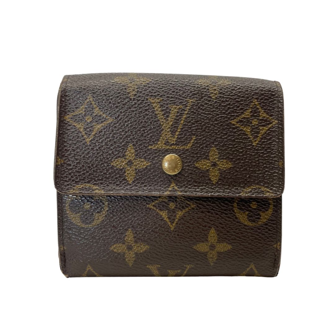 2972 LOUIS VUITTON ルイヴィトン モノグラム 三つ折り財布 エリーズ